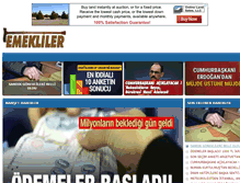 Tablet Screenshot of emekliler.net